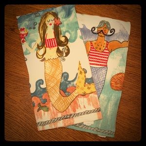 NWT Anthropologie hand/kitchen towels